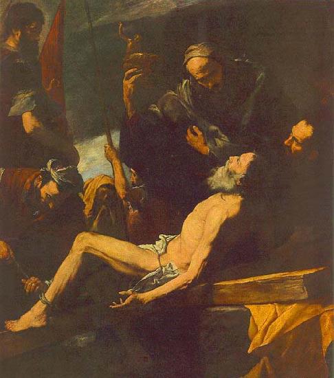 Jusepe de Ribera The Martyrdom of St Andrew oil painting picture